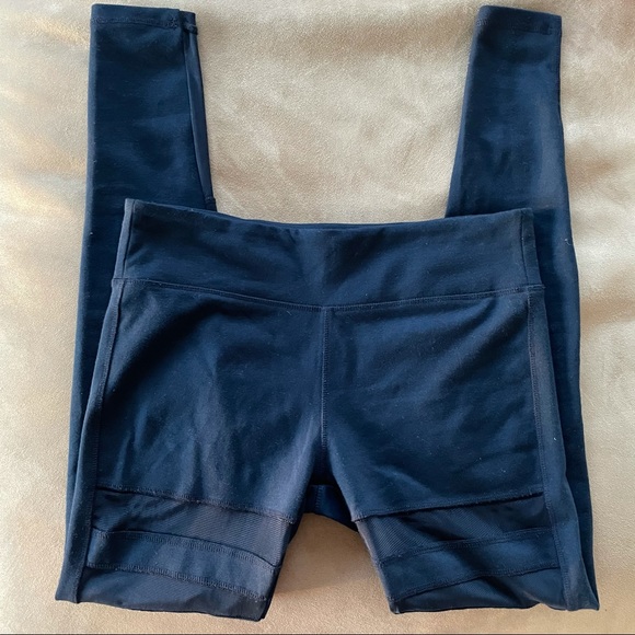 Electric yoga ballerina lace up mesh leggings M - Picture 7 of 13